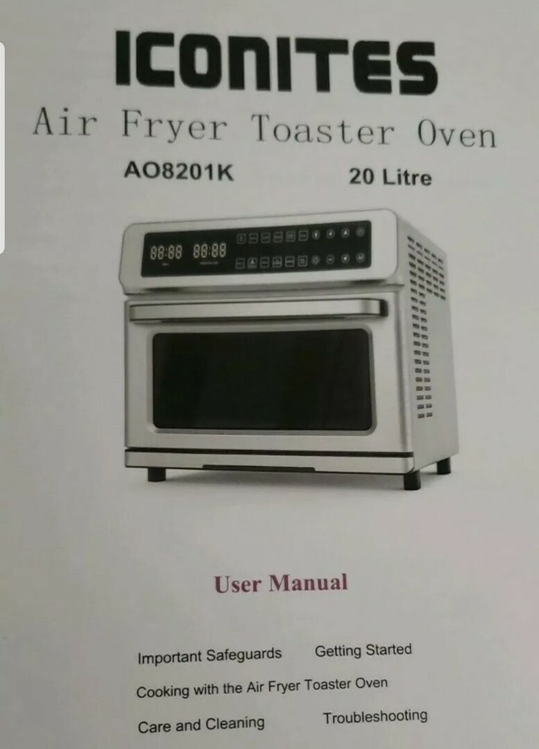 iconites air fryer dehydrator