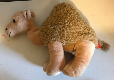 12'' WILD REPUBLIC DESERT CAMEL PLUSH STUFFED ANIMAL TOY TAN Beanie Soft