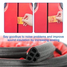 16.4FT For Toyota Car Door Trunk Seal Strip L Shape Rubber Weather Strip Edge US