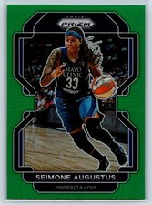 Seimone Augustus 2022 Panini Prizm WNBA Green Minnesota Lynx #44