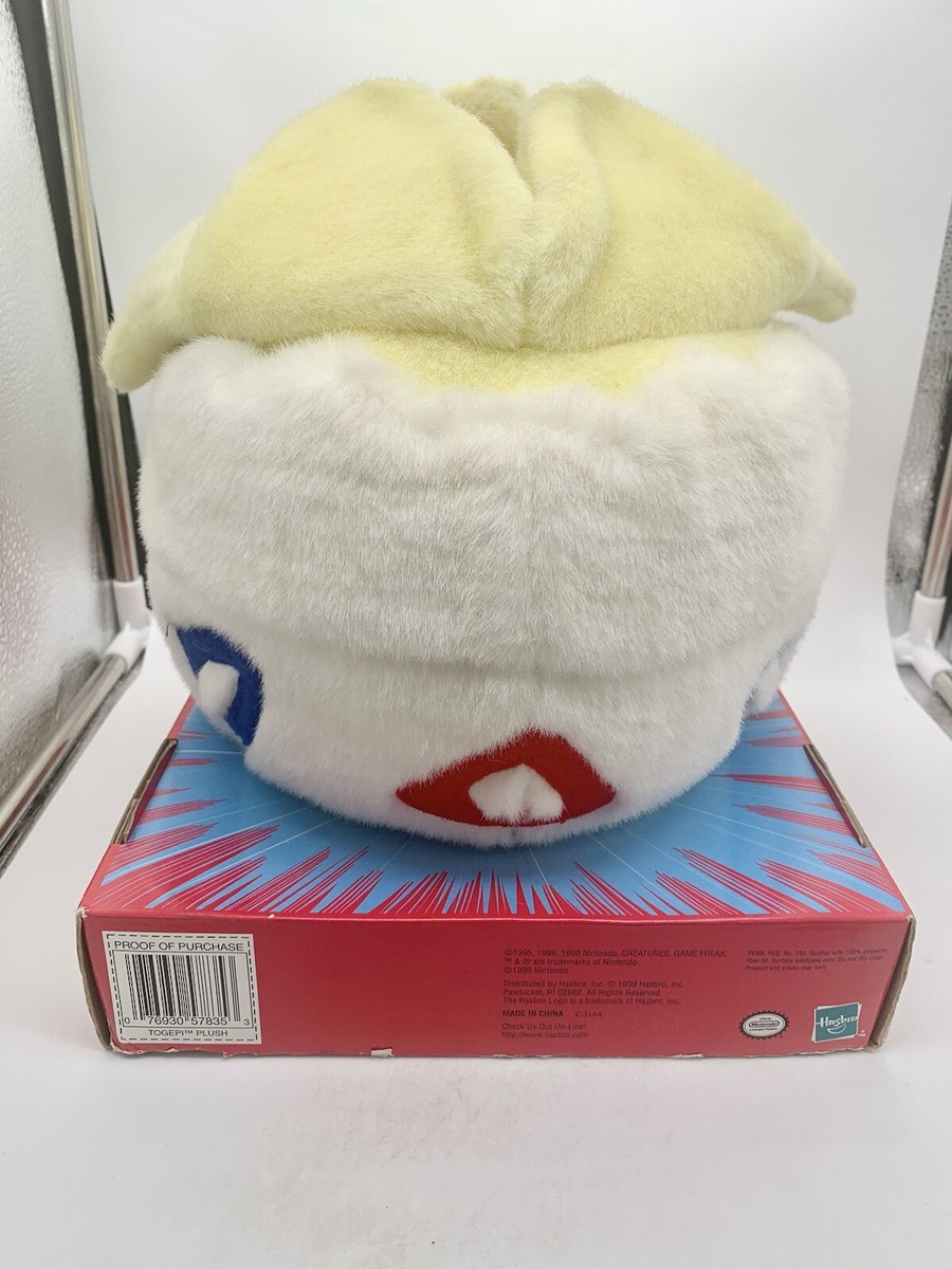 Peluche Ufficiale Pokemon Togepi 10 Pollici – Morbido E Lavabile, Grande E Carino Per Collezionisti