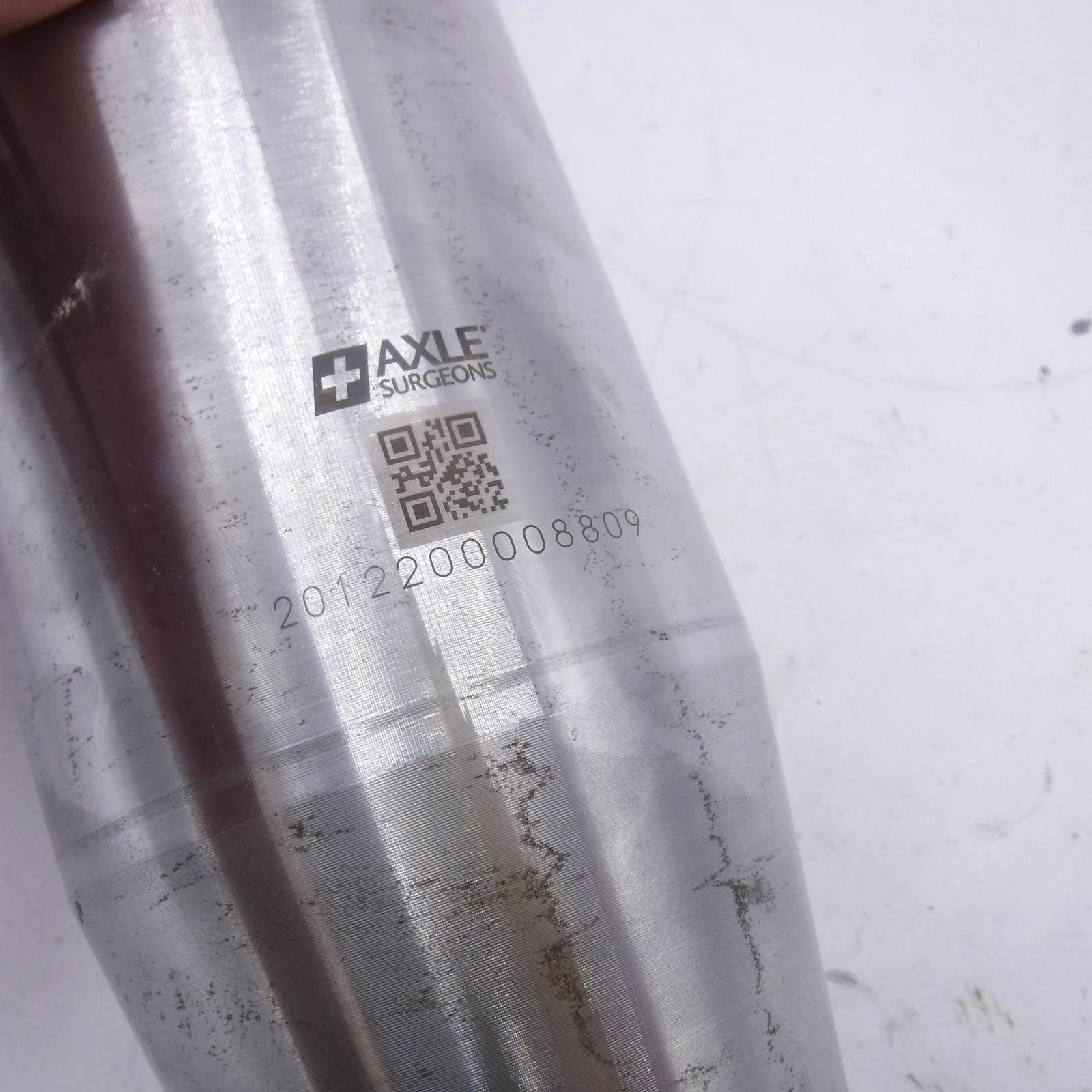 Axle Surgeons 16" OAL Axle Spindle Replacement, 31/2" Diameter Comm