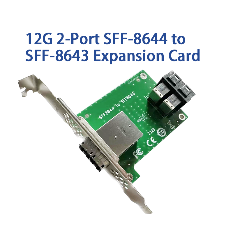 サガプラネッツ HOOKSOFT SMEE ASaProject 未開封カートン 12G 2-Port SFF-8644 to SFF-8643 Expansion Card XIC4383 | eBay
