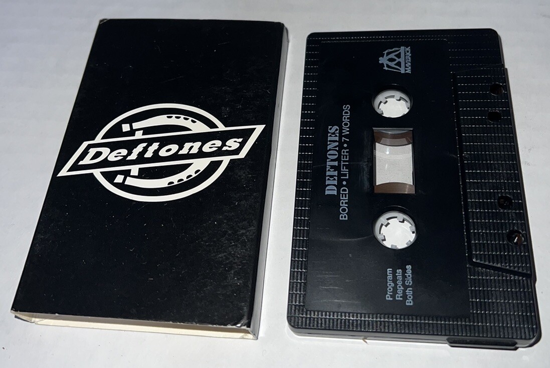 Deftones Promo Cassette 3 Track Bored Lifter 7 Words 1995 Alternative