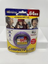 Memorex 64 MB CompactFlash Memory Card - NEW