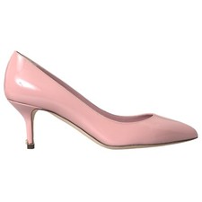 DOLCE & GABBANA Shoes Light Pink Patent Leather Heels Pumps EU35 / US4.5 800usd