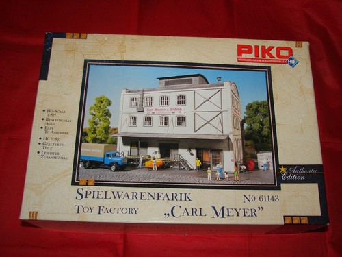 Maquette PIKO HO Usine De Jouets 61143 - À Monter - Train électrique - Boîte D'occasion