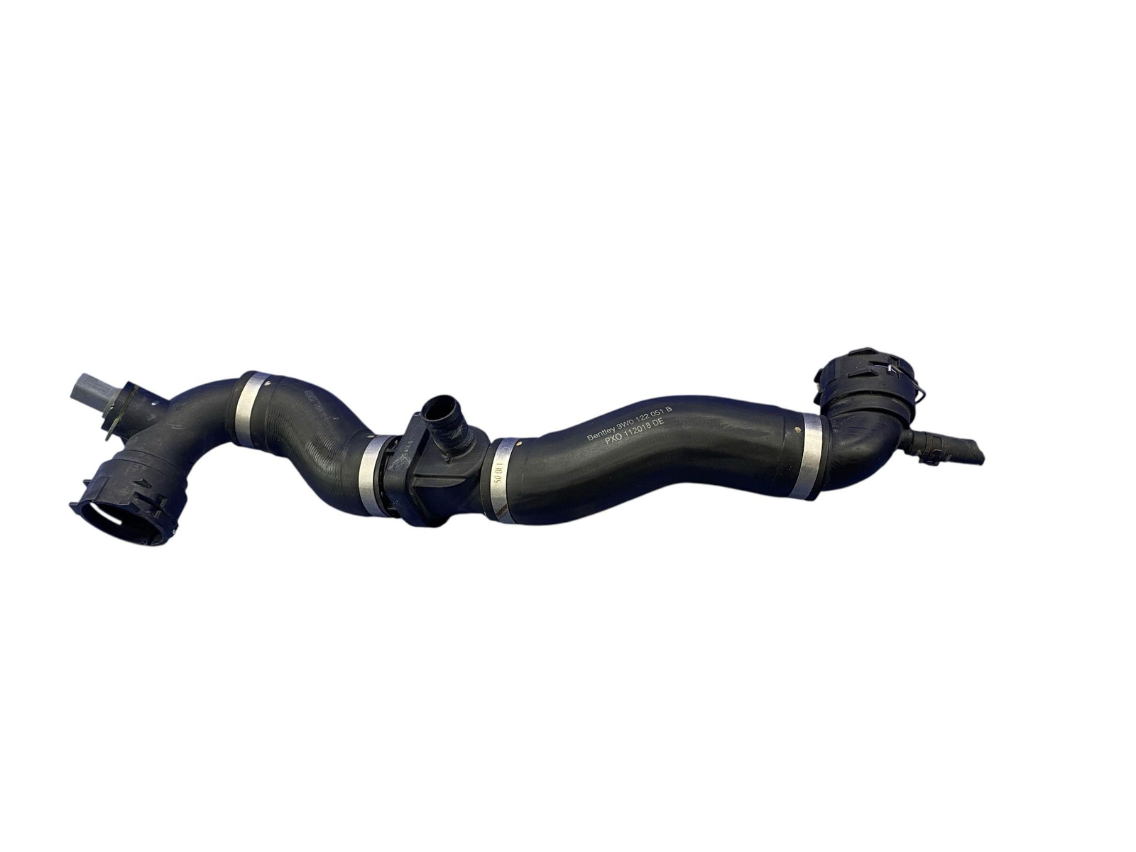 2006-2012 BENTLEY CONTINENTAL FLYING SPUR AWD 6.0L COOLANT WATER RESERVOIR HOSE