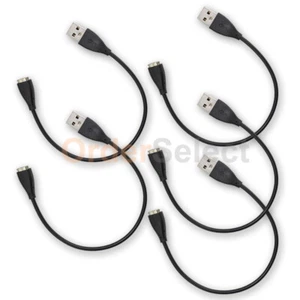 5X USB Charger For Fitbit Charge HR Smart Watch Tracker Sync Cord Charging Cable