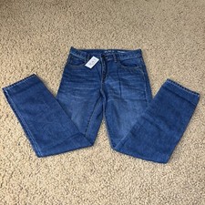 The Childrens Place Boys Denim Jeans Size 10 Skinny Adjustable Waist NEw W/tags