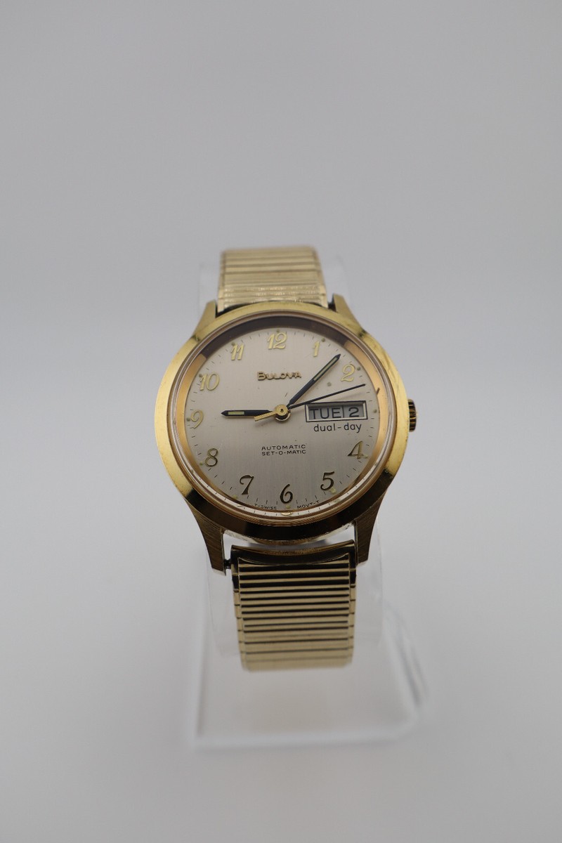 Vintage Bulova 1977 Set-O-Matic Automatic N7 Automatic Watch