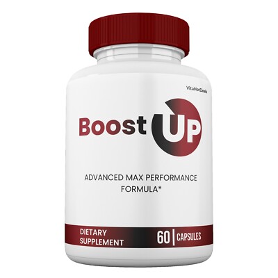 Boost Up Capsules, Max Strength Performance, Boost Up Pills for Men (1 Pack)