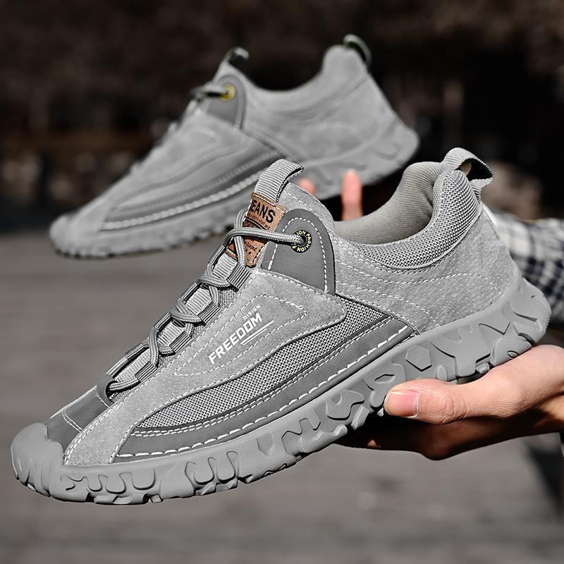 Men Sports Outdoor Sneakers Breathable Comfort Fashion Casual Lace