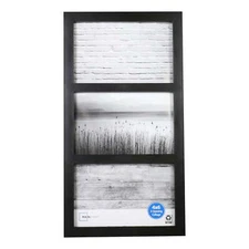 Opening Linear Gallery Collage Picture Frame, Black
