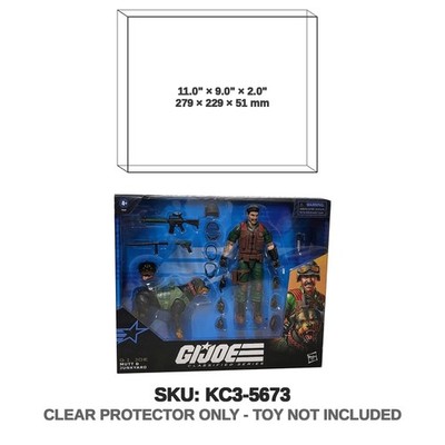 Protector For Hasbro G.I. Joe Classified Series Mutt & Junky