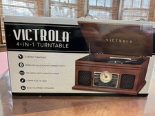 Victoria Record Player 4-in1 Turntable Bluetooth Record Player