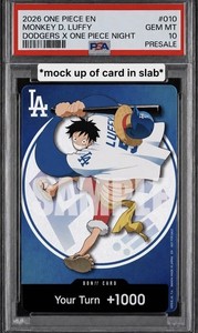 One Piece Dodgers Card Psa 10 | eBay