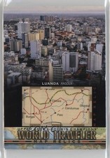 2021 Upper Deck Goodwin Champions World Traveler Map Relics Luanda Angola 0ty6