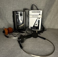 Sharp Walkman Cassette Player No Work FM/AM Radio Works  Sanyo Not Workin