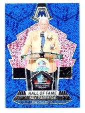 Bill Parcells 2024 Panini Mosaic #292 Blue Sparkle /96