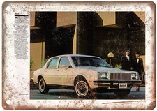 1981 Buick Prestige Vintage Auto Ad Retro Look Reproduction Metal Sign AM7262