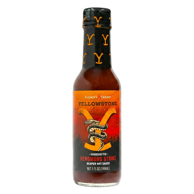 Elijah's Xtreme: Yellowstone Venomous Strike Reaper Hot Sauce