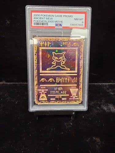2000 Pokemon Game Promo Ancient Mew Pokemon 2000 Movie PSA 8