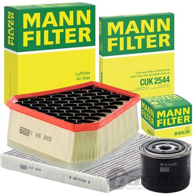 MANN FILTER INSPEKTIONSPAKET passend für FIAT DUCATO 250/2,3 D 120-180 MULTIJET