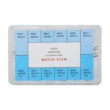 60Pcs Metal Watch Winding Stem Extender Watch Accessories  0.7 to 0.9