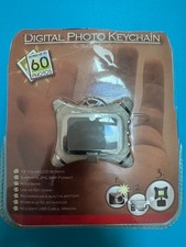 Nextar 1.5 Digital Photo Keychain w/ Color LCD Screen Slide Show Silver -New