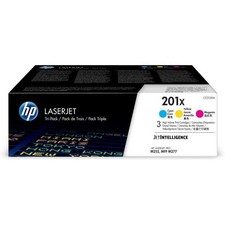 HP 201X Pack Couleur Toner laser HC authentique (CF253XM) pour Color LaserJet Pr