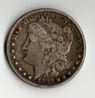 1885 morgan silver dollar **FINE** NO MINT MARK