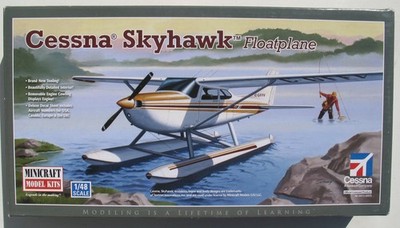 MINICRAFT 11634 Cessna 172 Skyhawk Floatplane 1:48 Wasserflugzeug Bausatz Kit