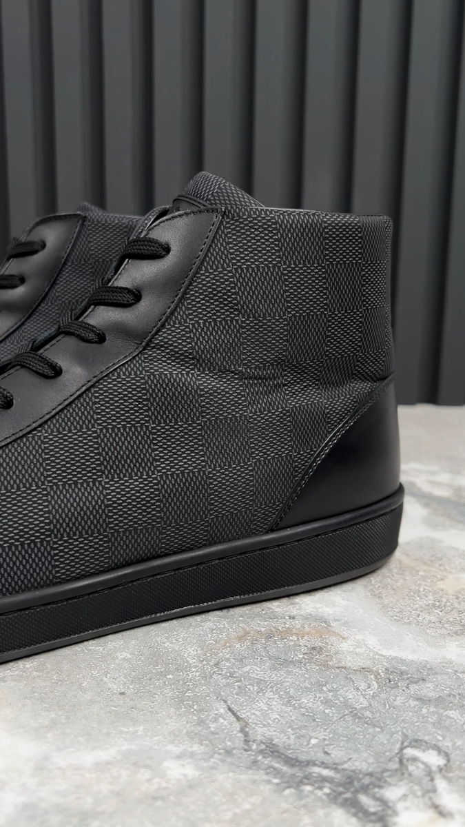 Louis Vuitton Offshore Sneakers Damier Black Nylon 11 LV or  display picture 3
