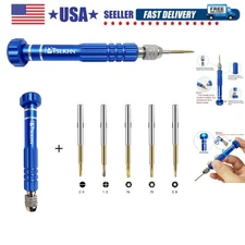 5-in-1 Multifunctional Small Screwdriver, S2 Steel Magnetic Screwdriver Kit f...