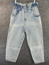 Vintage Gitano Express Jeans Women’s Size 9 Baggy Mom 80s Paper Bag Waist
