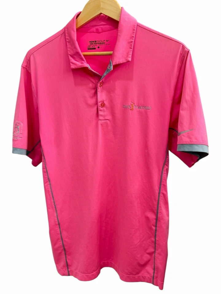 Polo de colección Nike Golf The Players Championship para hombre pequeño raro de colección Swoosh 18 Foto 2 de 4