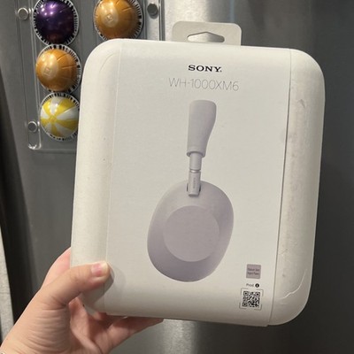 Sony WH-1000XM6 Wireless Bluetooth Noise Cancelling Headphones White