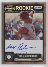 2011 Playoff Contenders Rookie Tickets Signatures Alex Dickerson #RT49 Auto 3g7