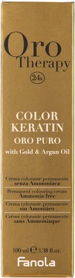 Fanola Oro Puro Therapy Color Keratin 11.0 Super Blond Platin 100 ml