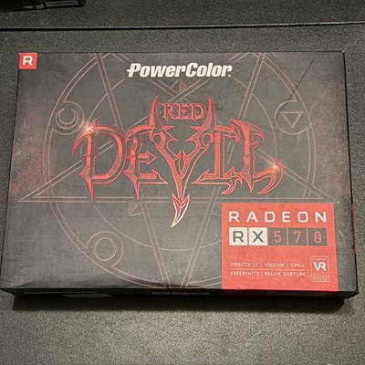 PowerColor Red Devil Radeon RX 570 4GB GDDR5 Graphics Card (4GBD53DHOC)