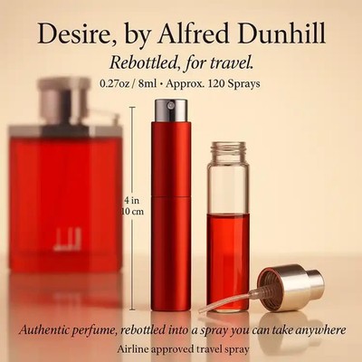 Desire Cologne von Alfred Dunhill Eau De Toilette 8 ml Travel Spray für Herren