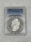 1879 S Morgan Silver Dollar PCGS AU 58 White