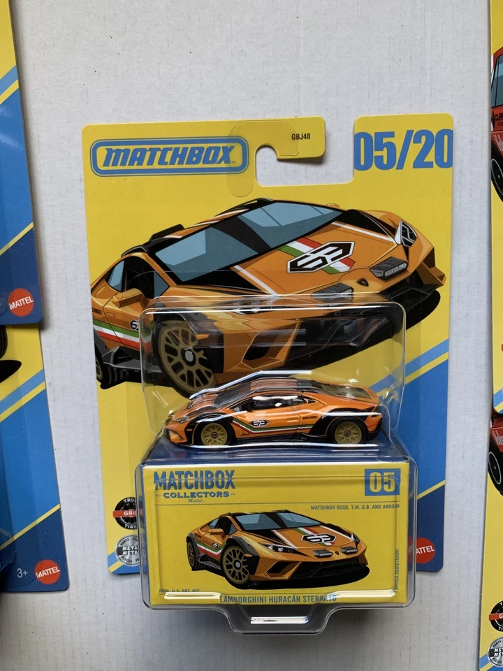 6x Matchbox Collectors 2025 2026 VW Golf Country 2 Versionen Lamborghini BMW OVP - Bild 2 von 4