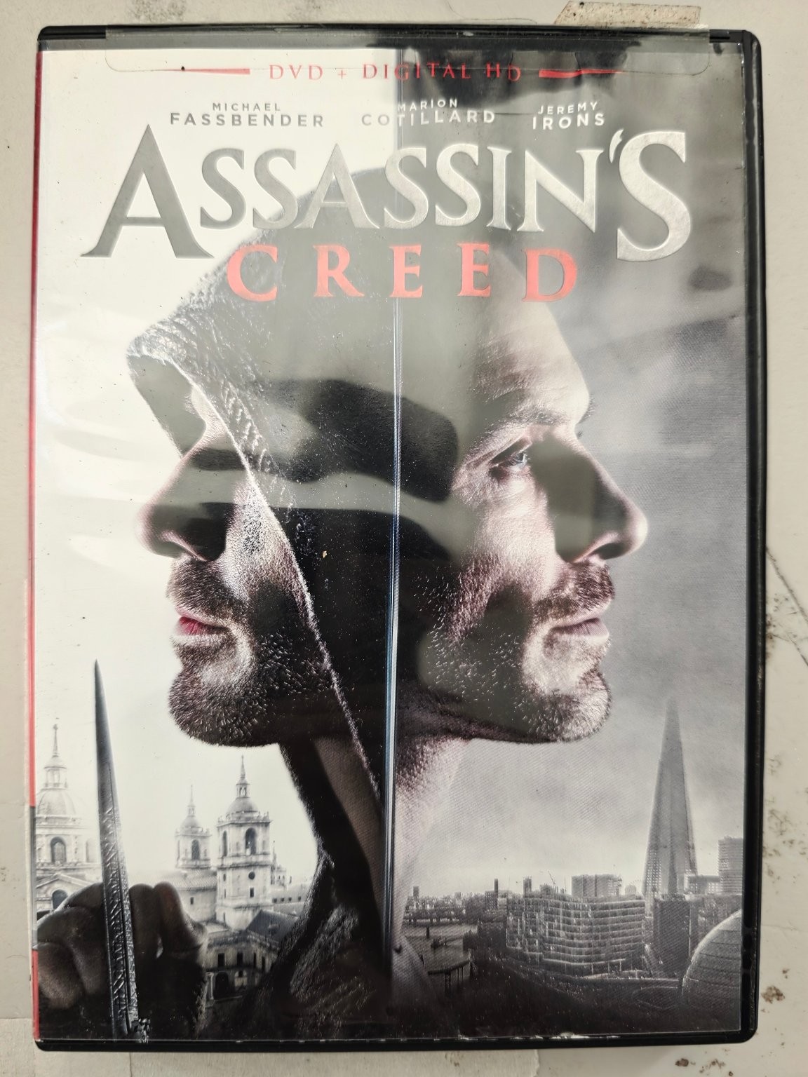 Assassin's Creed DVD 2016 Digital HD Michael Fassbender Marion ...