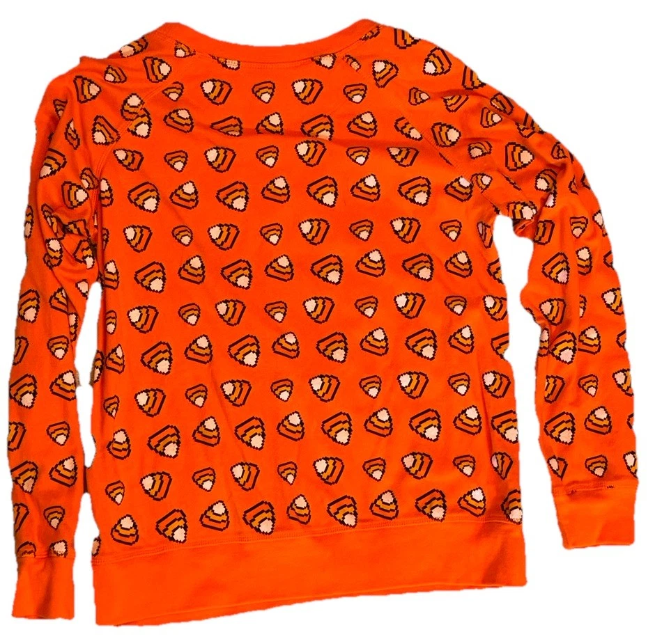 Толстовка Marvel Kids для Хэллоуина M 7-9 конфеты кукуруза Avengers уродливый свитер оранжевый  - Изображение 3 из 4