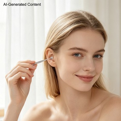 Portable Stainless Steel Ear Cleaner, Travel Ear Wax Removal Tool