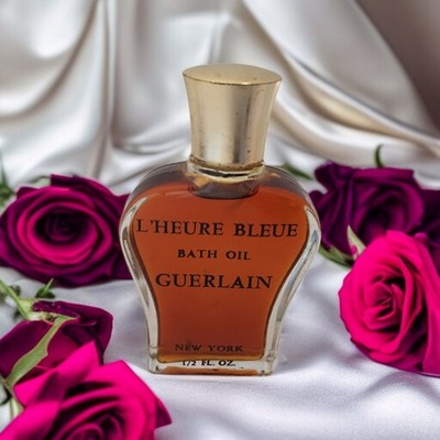 L'Heure Bleue Bath Oil by Guerlain - 0.5 fl oz / 15ml BLUE-TONED IRIS AND VIOLET