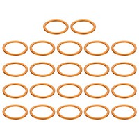 22 StüCk Flache Kupfer-Unterlegscheiben FüR 26X32X1,5Mm Dichtringe