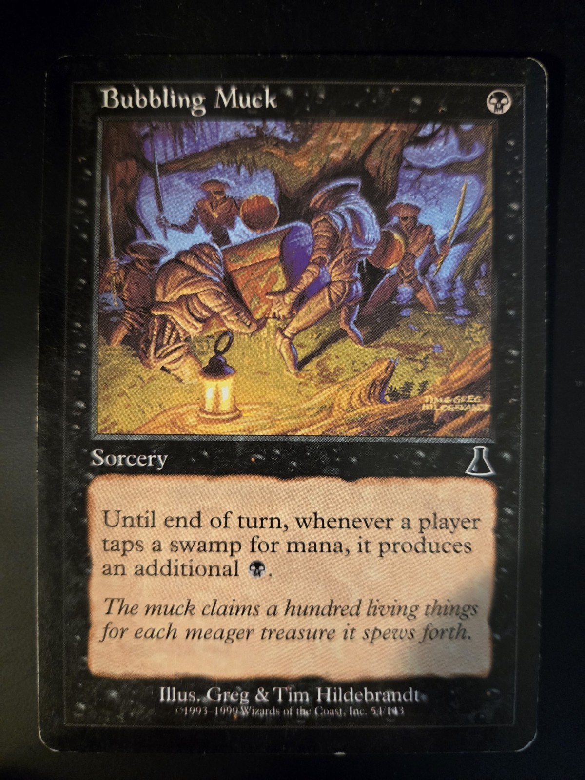 Bubbling Muck LP Urza's Destiny MTG FREE SHIPPING